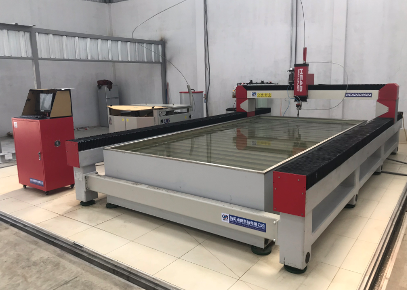 water jet cutting machine