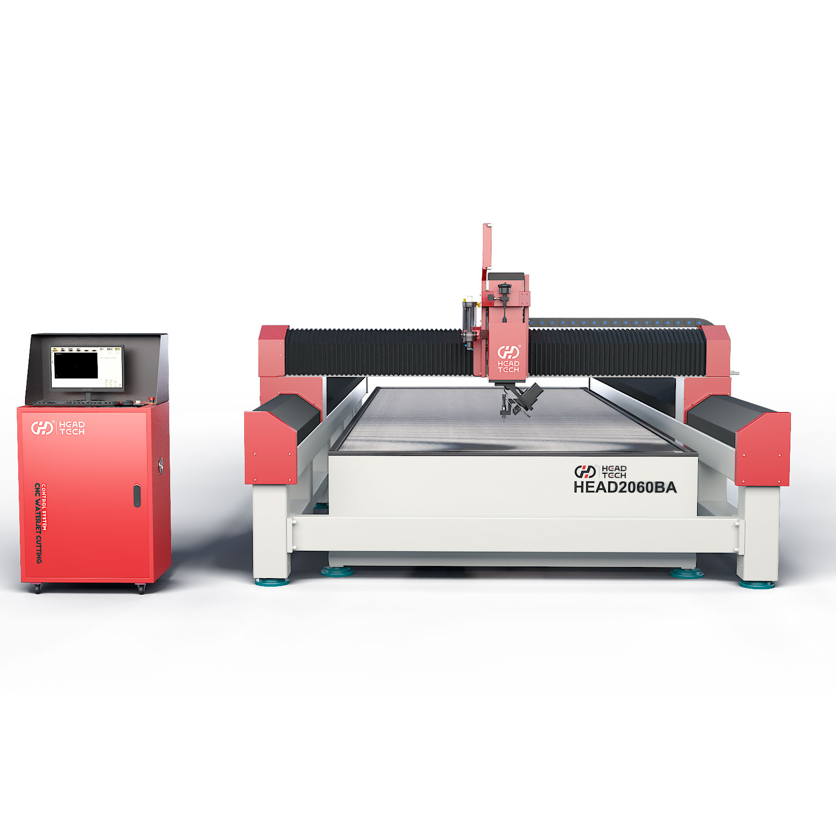 2025 New Design HEAD 2000*6000mm 5 Axis Water Jet Cutter