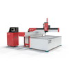 3 Axis 1000*2000mm Carbon Steel Sheet Metal Water Jet Cutting Machine