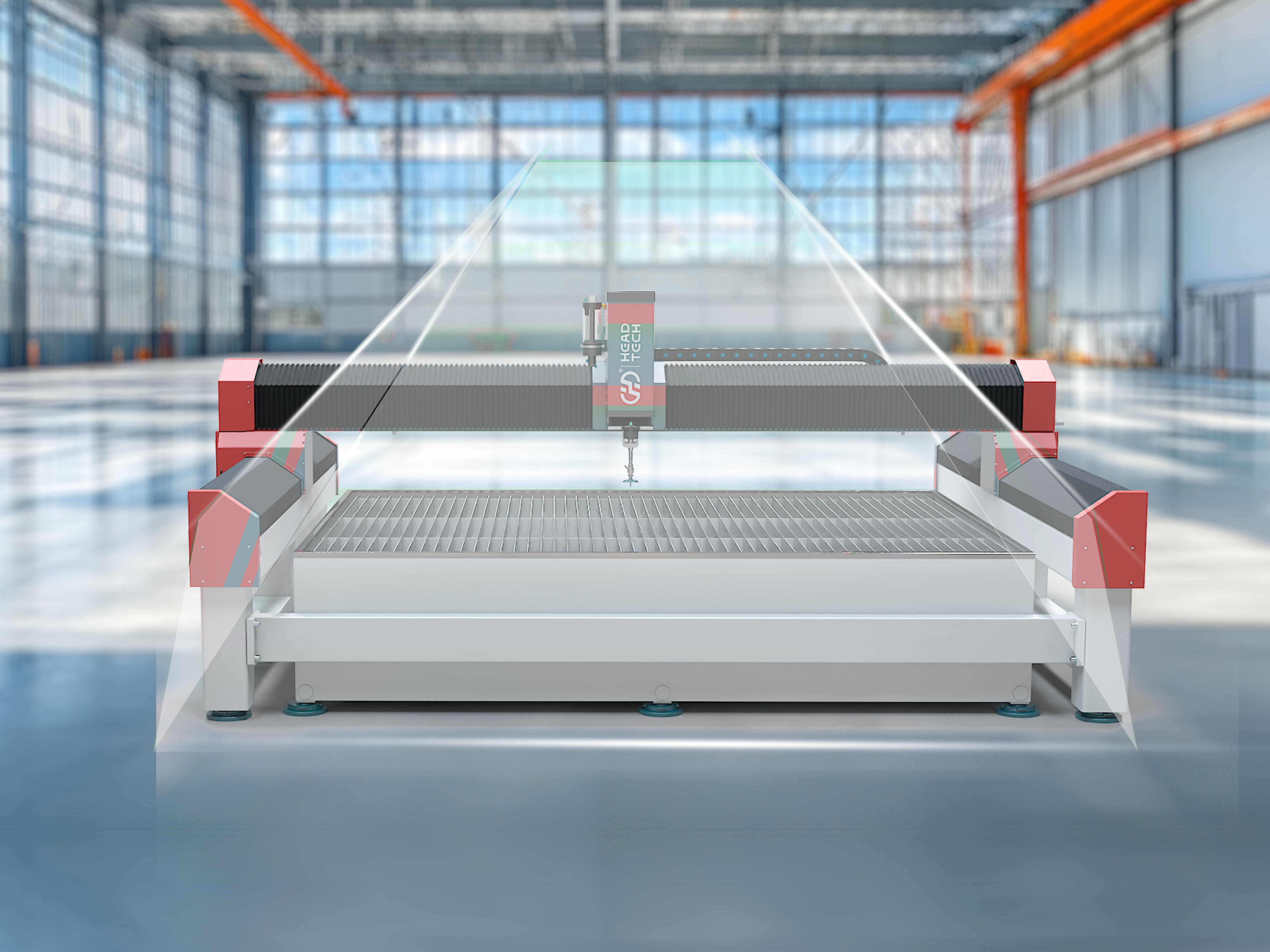 waterjet cutting machine