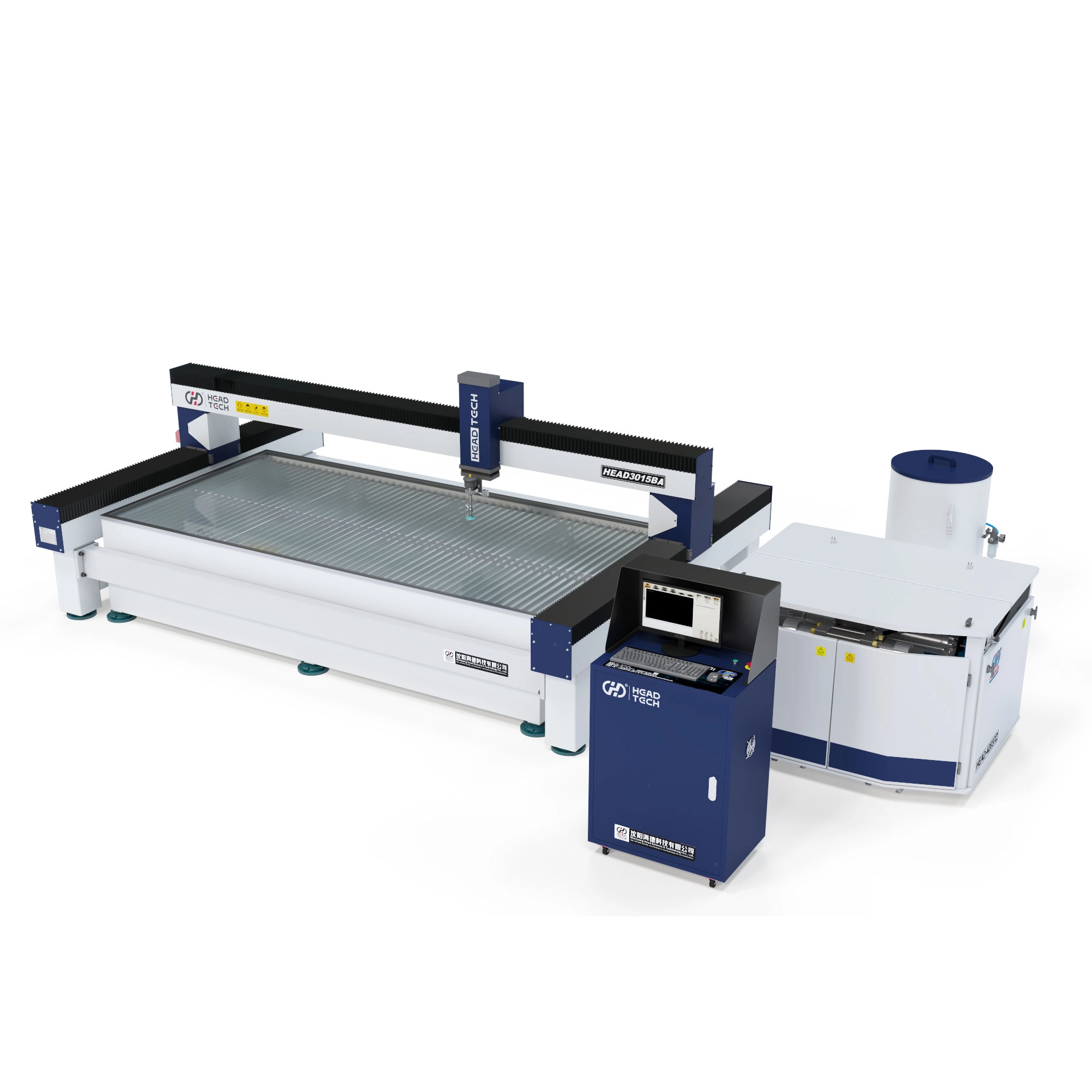 HEAD 3000*1500mm Waterjet Cutting Machine