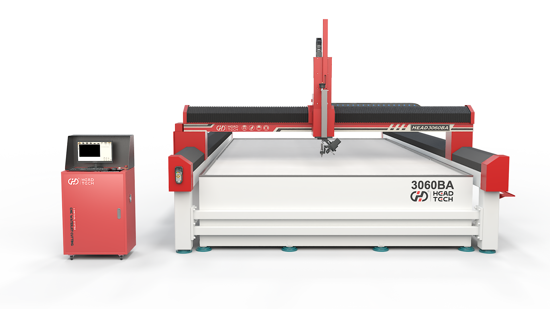 2025 New Design HEAD 3000*6000mm 5 Axis Water Jet Cutter