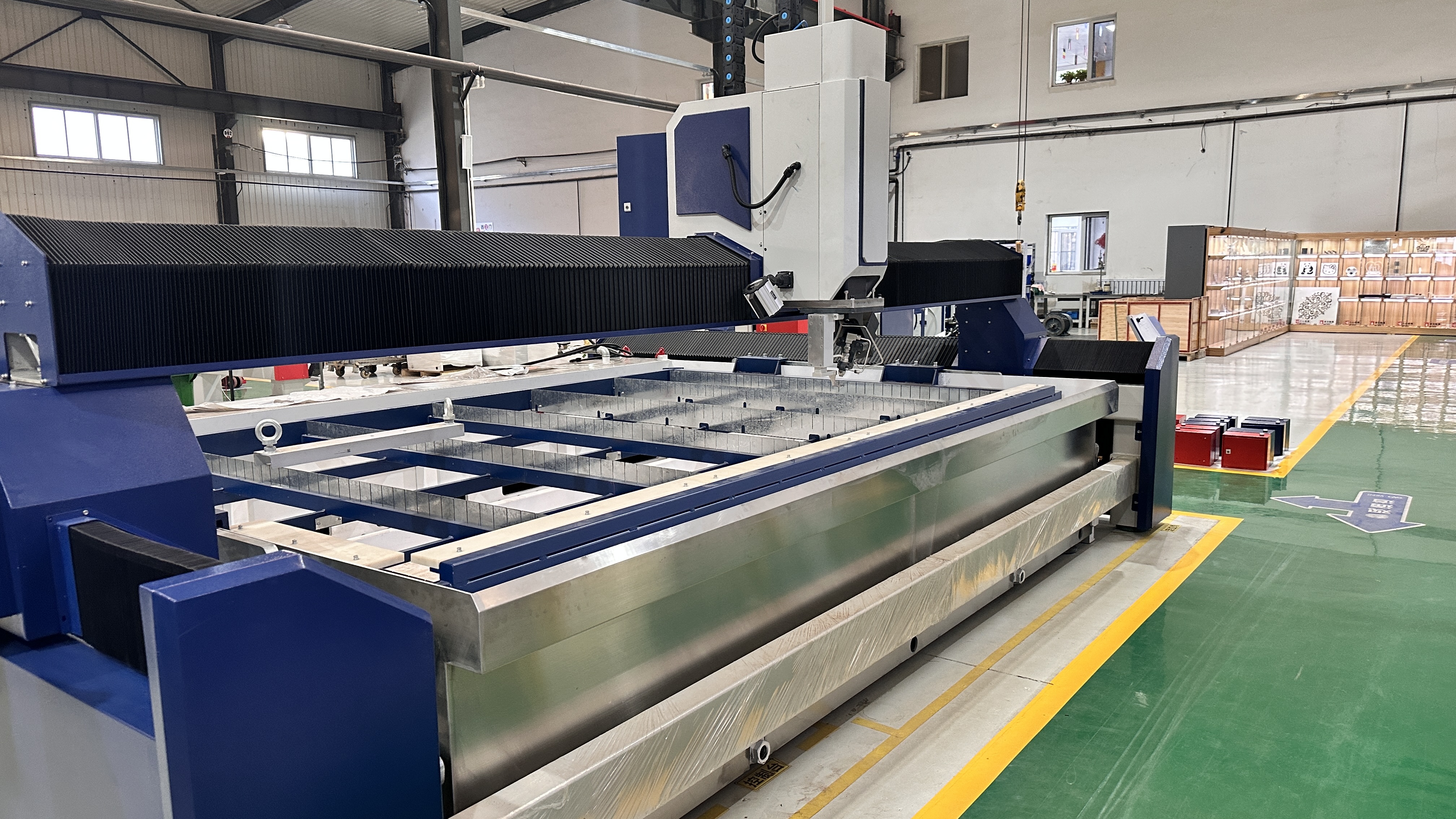 Water jet cutting machine