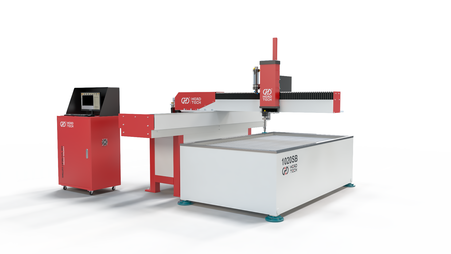 3 Axis 1000*2000mm Small Water Jet Cutter