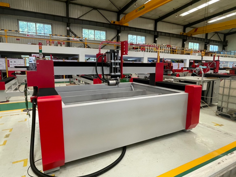 Used HEAD2015BA 5-Axis Waterjet Cutting Machine