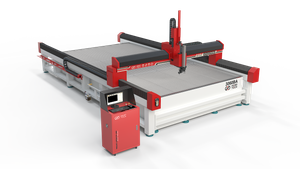 2025 New Design HEAD 3000*6000mm 5 Axis Water Jet Cutter