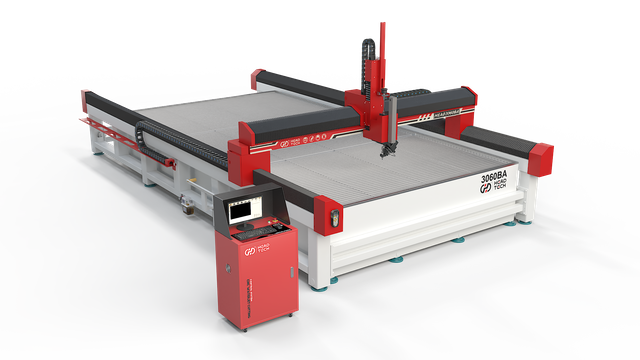 2025 New Design HEAD 3000*6000mm 5 Axis Water Jet Cutter