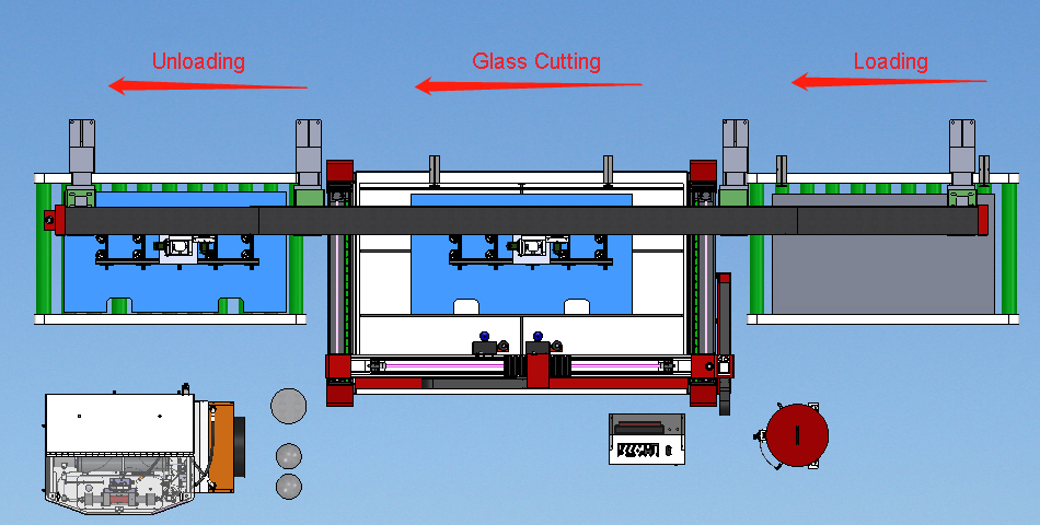 waterjet cutting machine