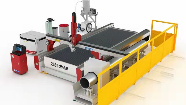 waterjet cutting machine