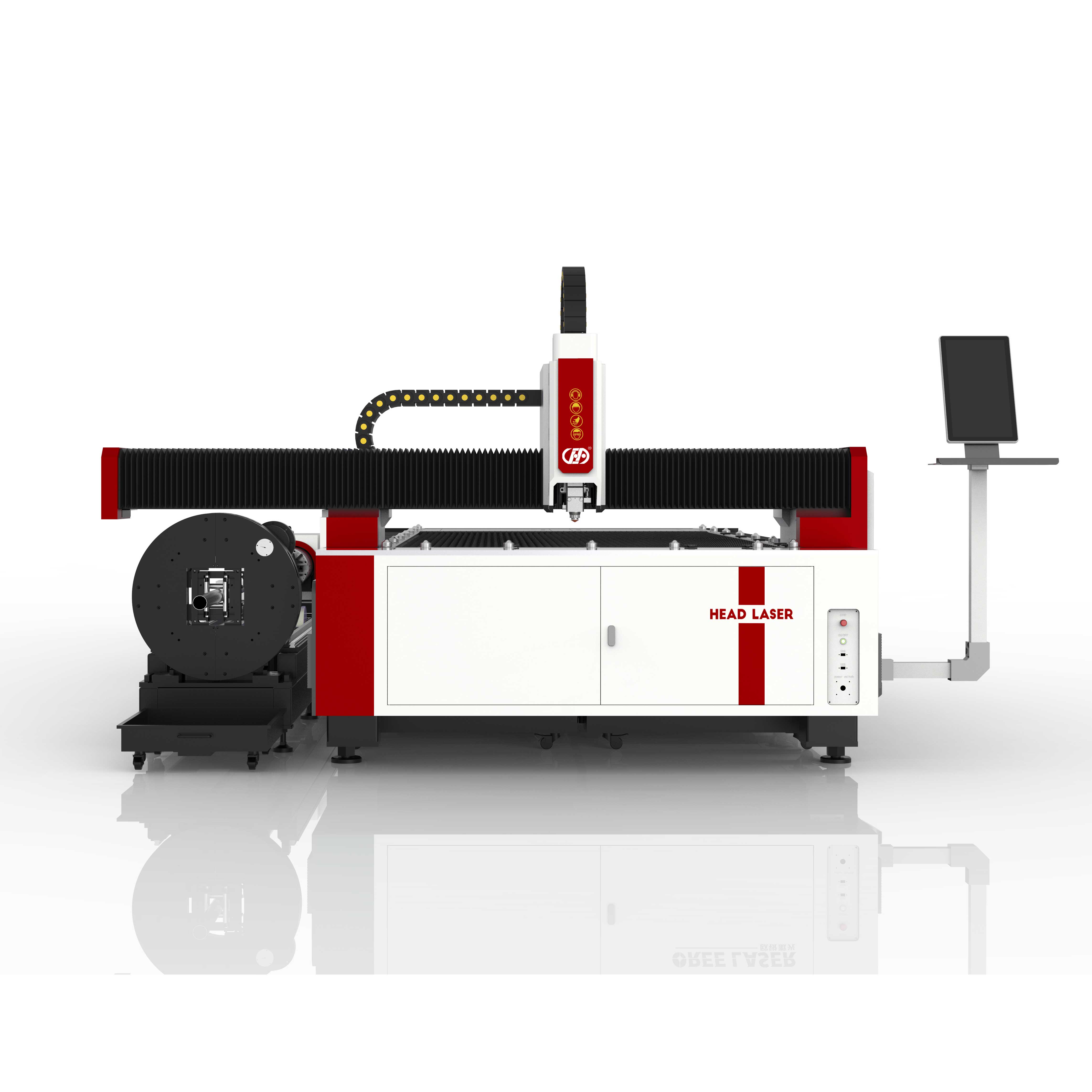 Fast Speed (1000W-6000W) Laser Fiber Laser Cutting Machine with CE/FDA