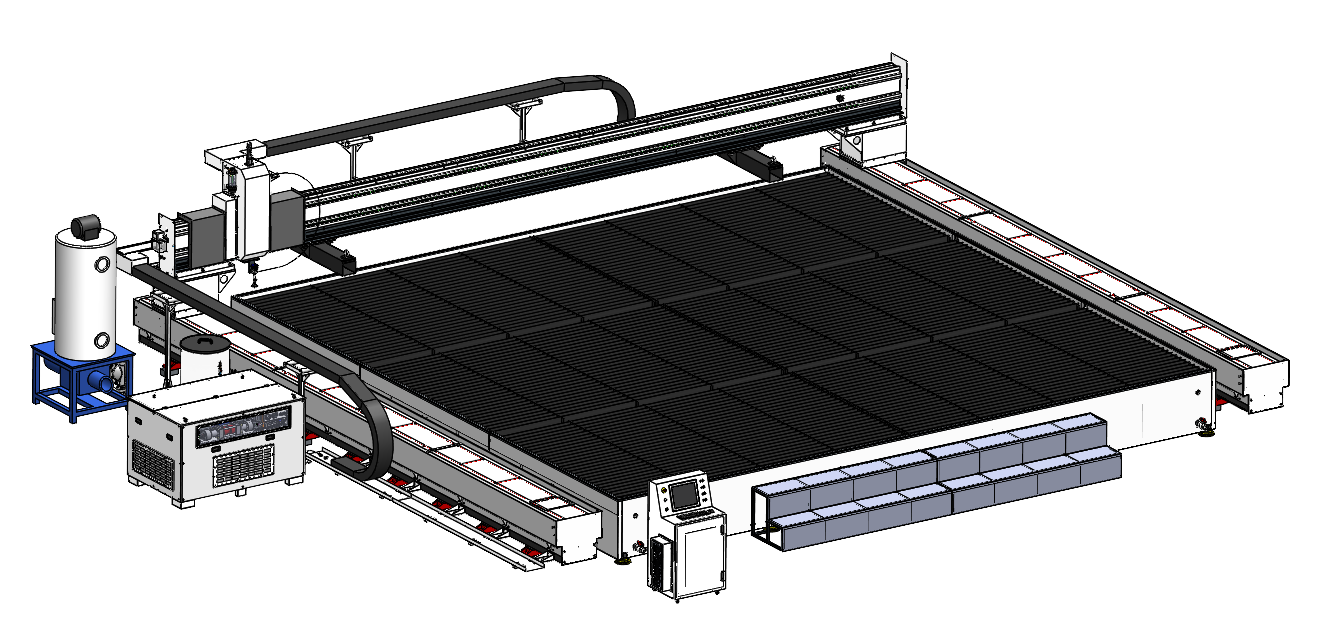 waterjet cutting machine