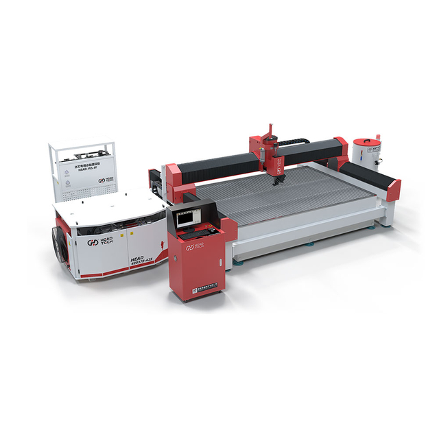 2025 New Design HEAD 5 Axis 3000*2000mm Waterjet Cutting Machine Factory Price