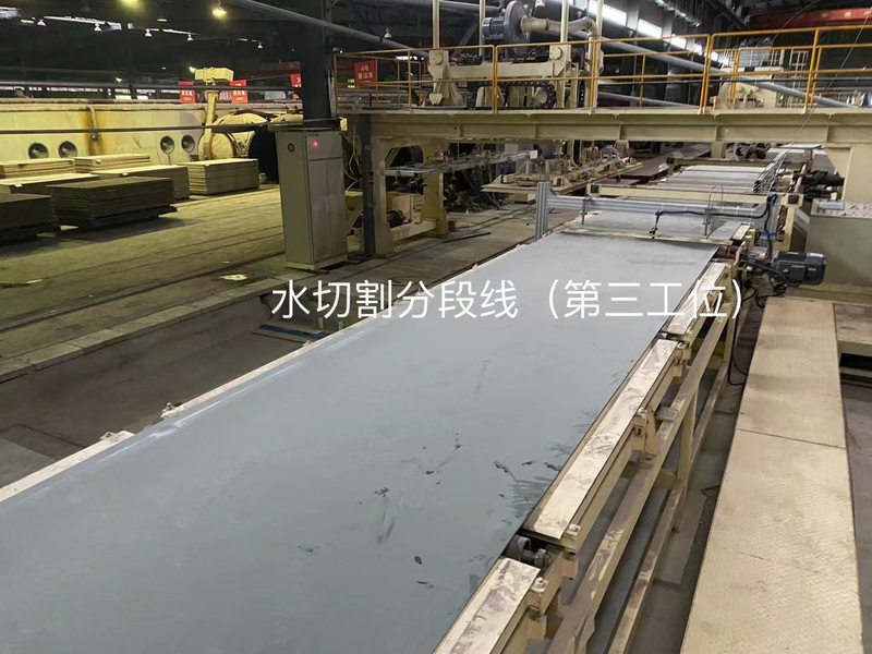 The Production Line of Fiber Cement Board Processing from China ...