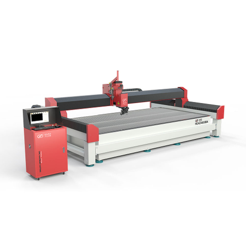 2025 New Design 5 Axis HEAD 4000*2000mm Waterjet Cutting Machine 