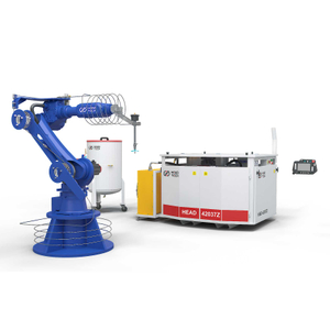 Composite Material Water Jet Cutting + Automatic Loading And Unloading by Robotic Arm