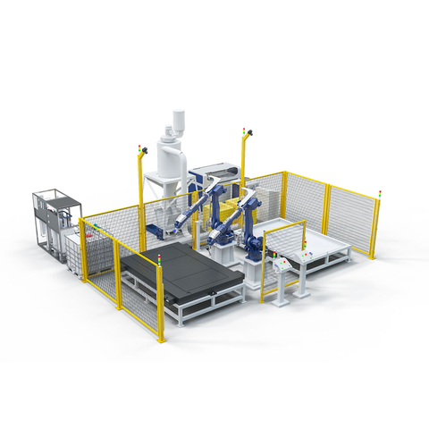 Car Interior Mat Floor Mat Seat Water Jet Robot Cutting Machine For Sale