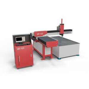 3 Axis 1000*2000mm Carbon Steel Sheet Metal Water Jet Cutting Machine