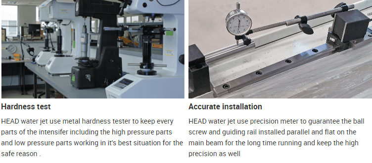 water jet cutting machine